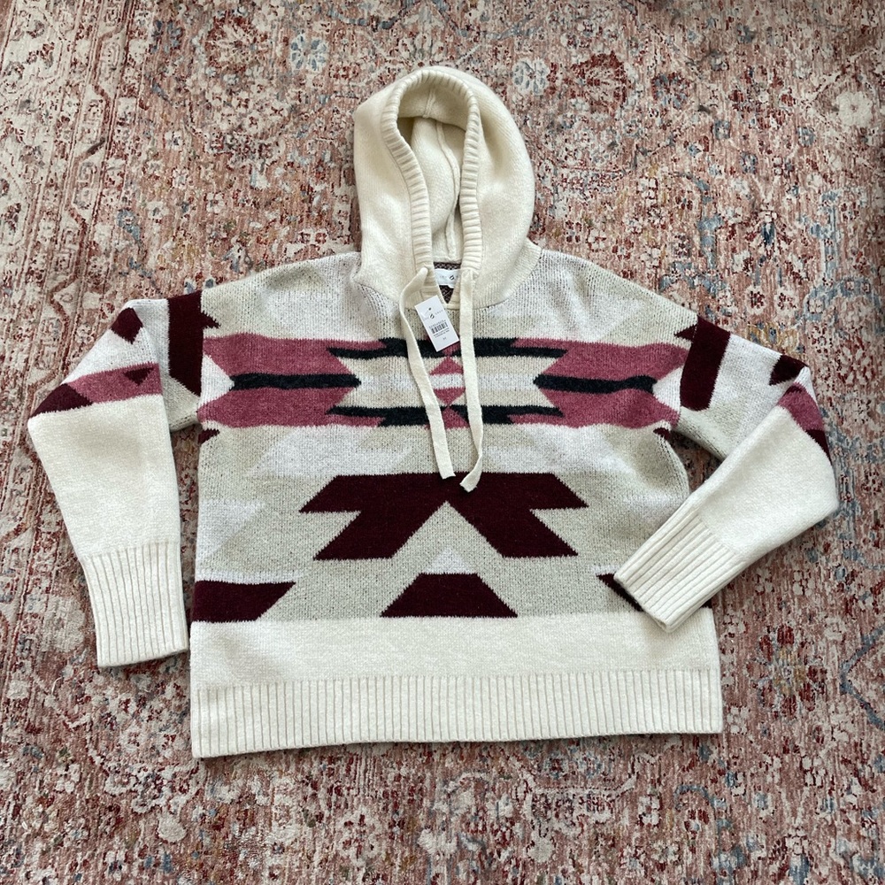 NWT Lou & Grey Fair Isle Hoodie